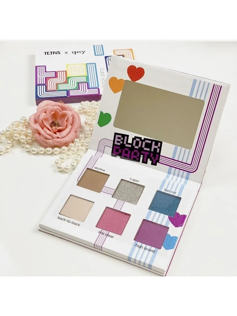 Ipsy Tetris Eyeshadow Palette Block Party